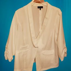 White Sumner Jacket Size 2x