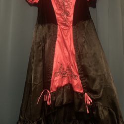 Plus Size Saloon Girl Costume