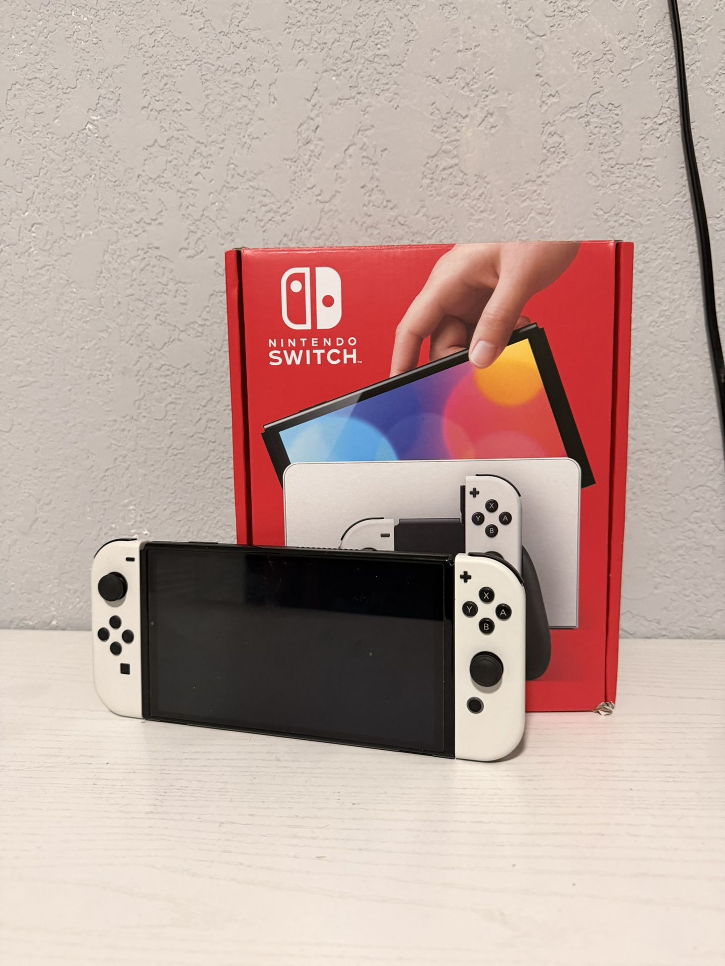 Nintendo Switch Oled With Box And FIFA 