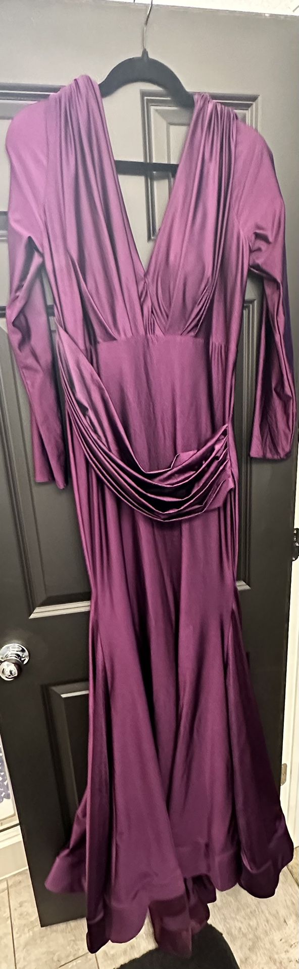 Plum Gown