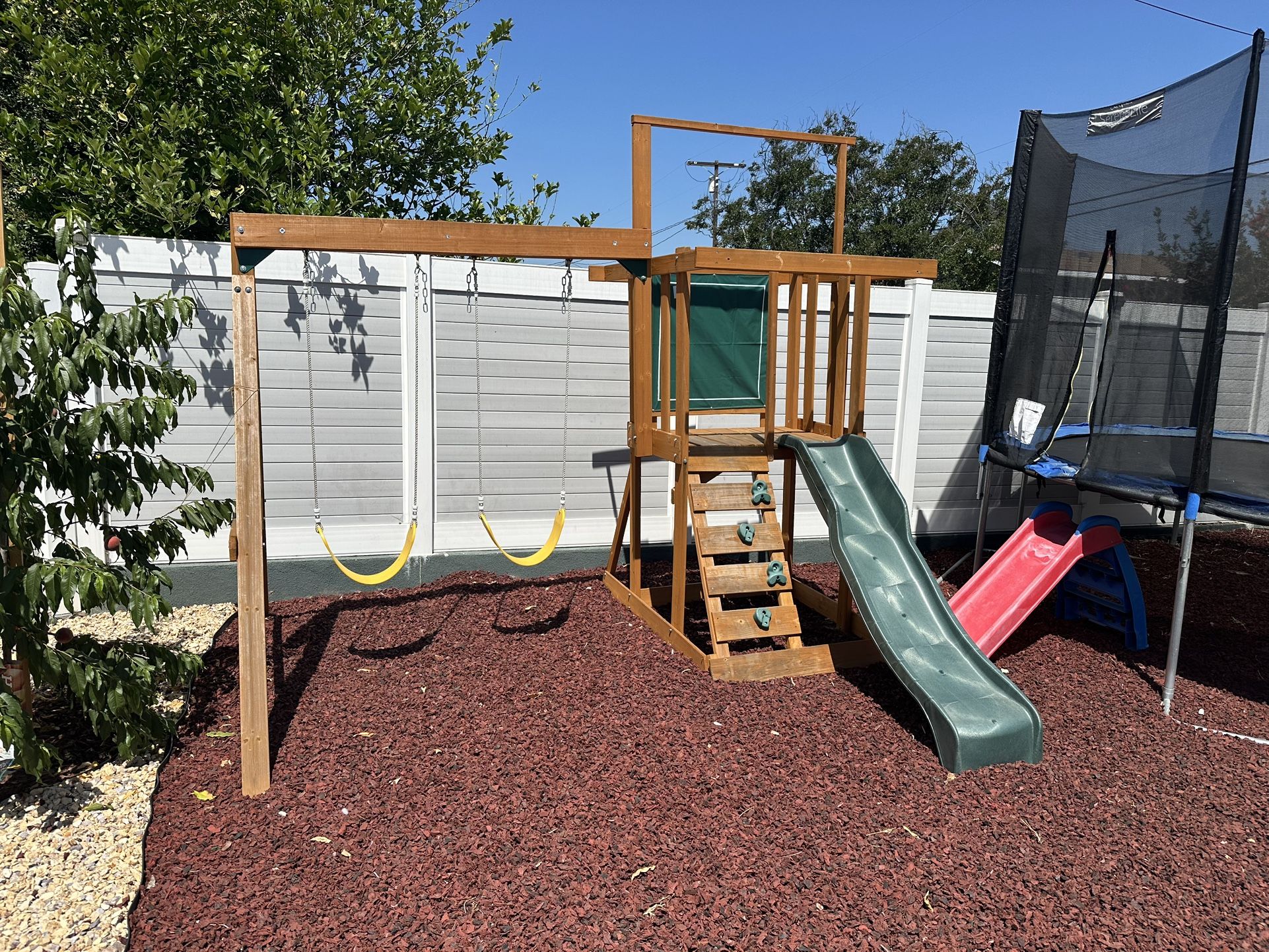 KidKraft Appleton Wooden Swing Set