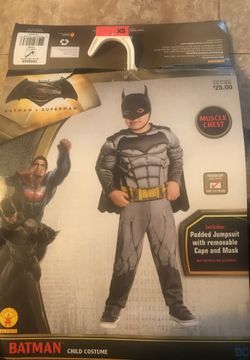 Batman costume minus mask