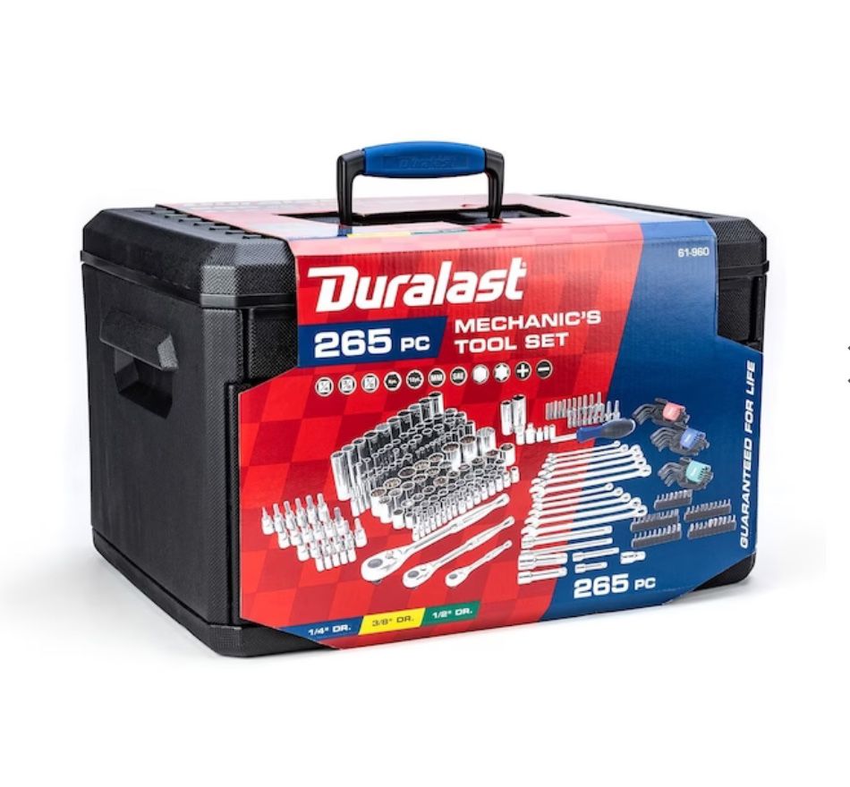 Duralast 265 Pc Mechanic Tool Set