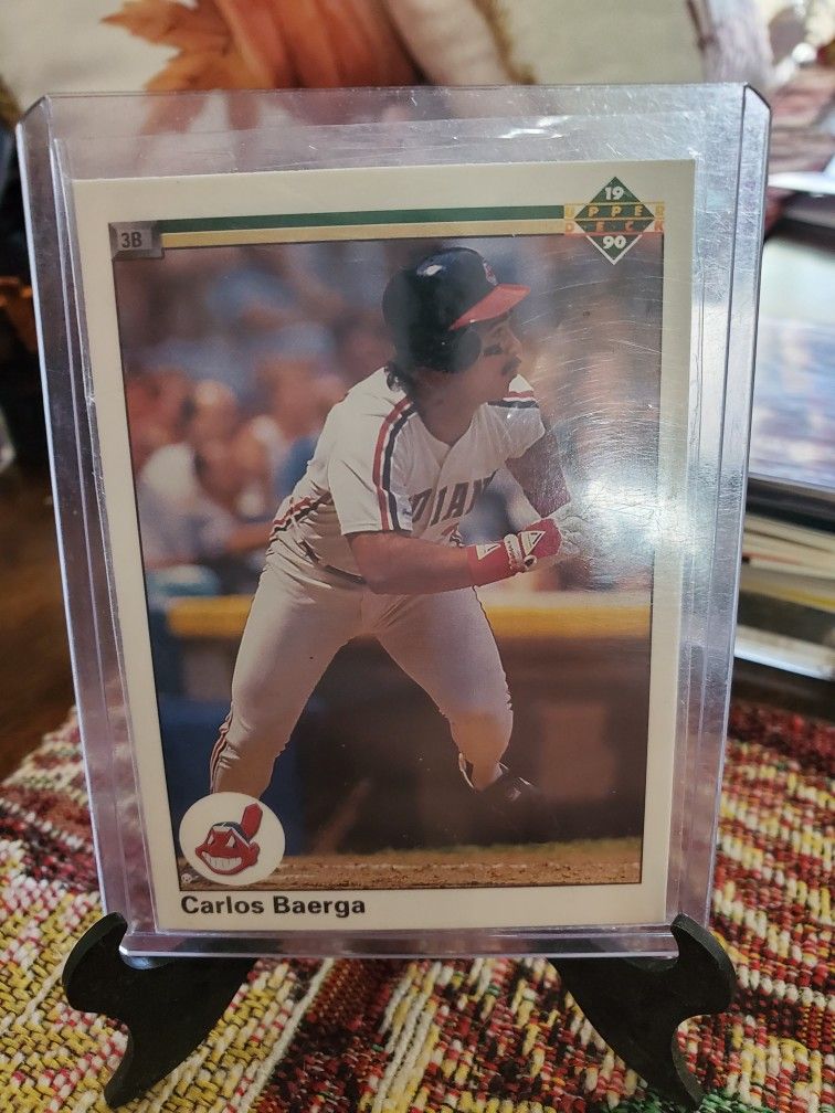 Cleveland Indians Carlos Bearga Baseball Cards Lot