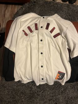 Jordan Baseball Button Up/Hoodie Size- Medium