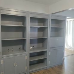 Set Of 3 Bookcases