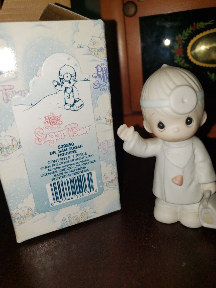 Precious moments Doctor Sam sugar town