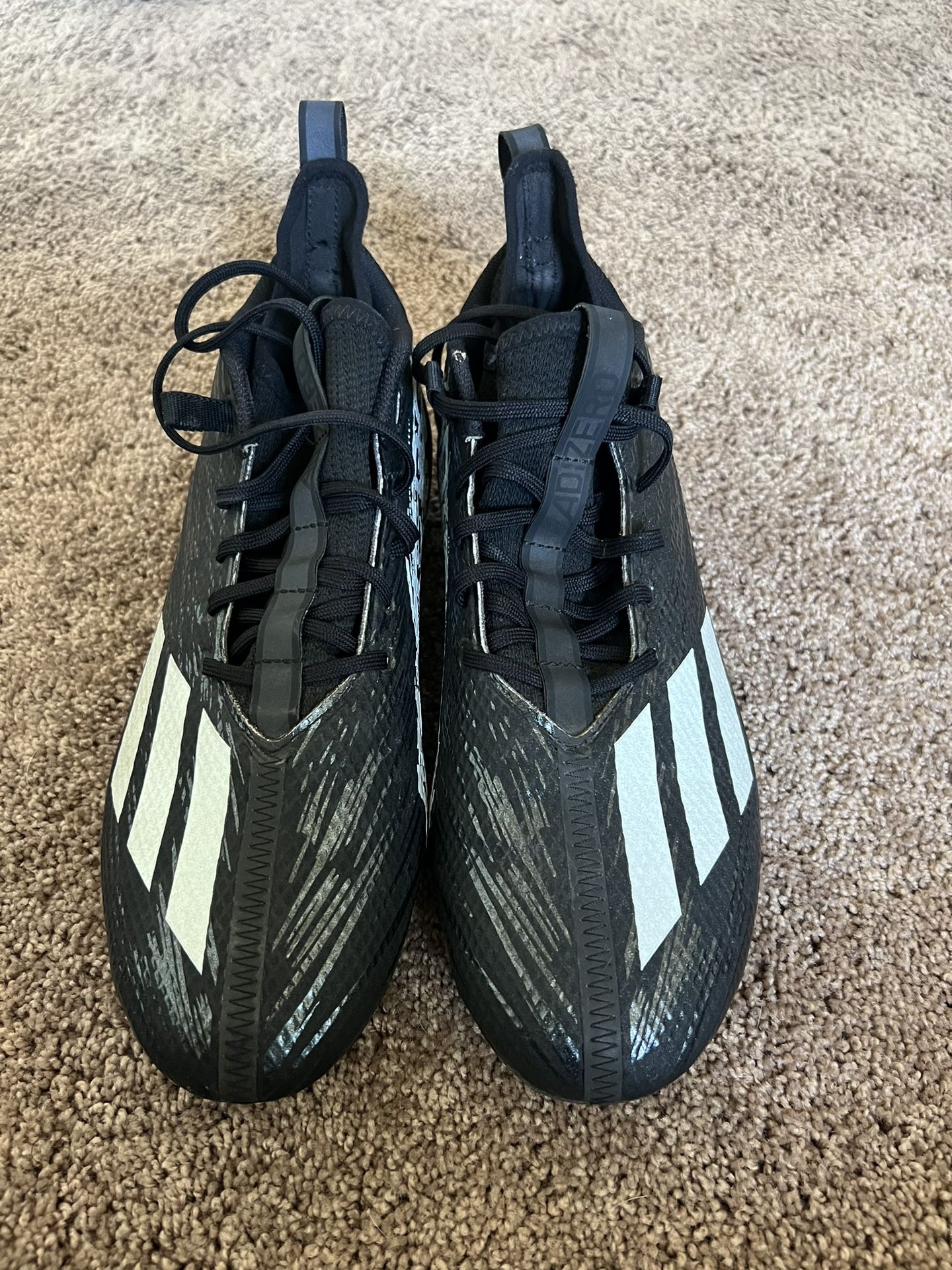 Adizero Men Football Cleats Size 10.5