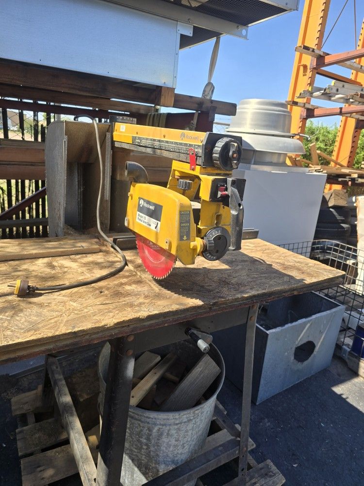 Radial Arm Saw