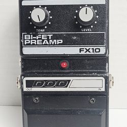 Vintage DOD FX10 Bi-Fet Preamp Guitar Effect Pedal USA