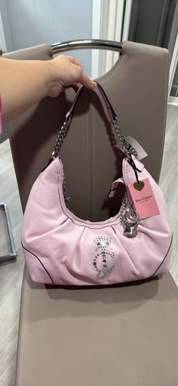 Juicy Couture Pink Exclusive Crown Hobo Bag: BRAND NEW