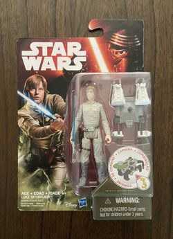 Star Wars 2015 Force Awakens Line Luke Skywalker Figure