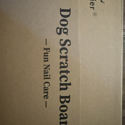 Scratch nail board for dogs 