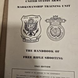 Vintage Army Training Manual 