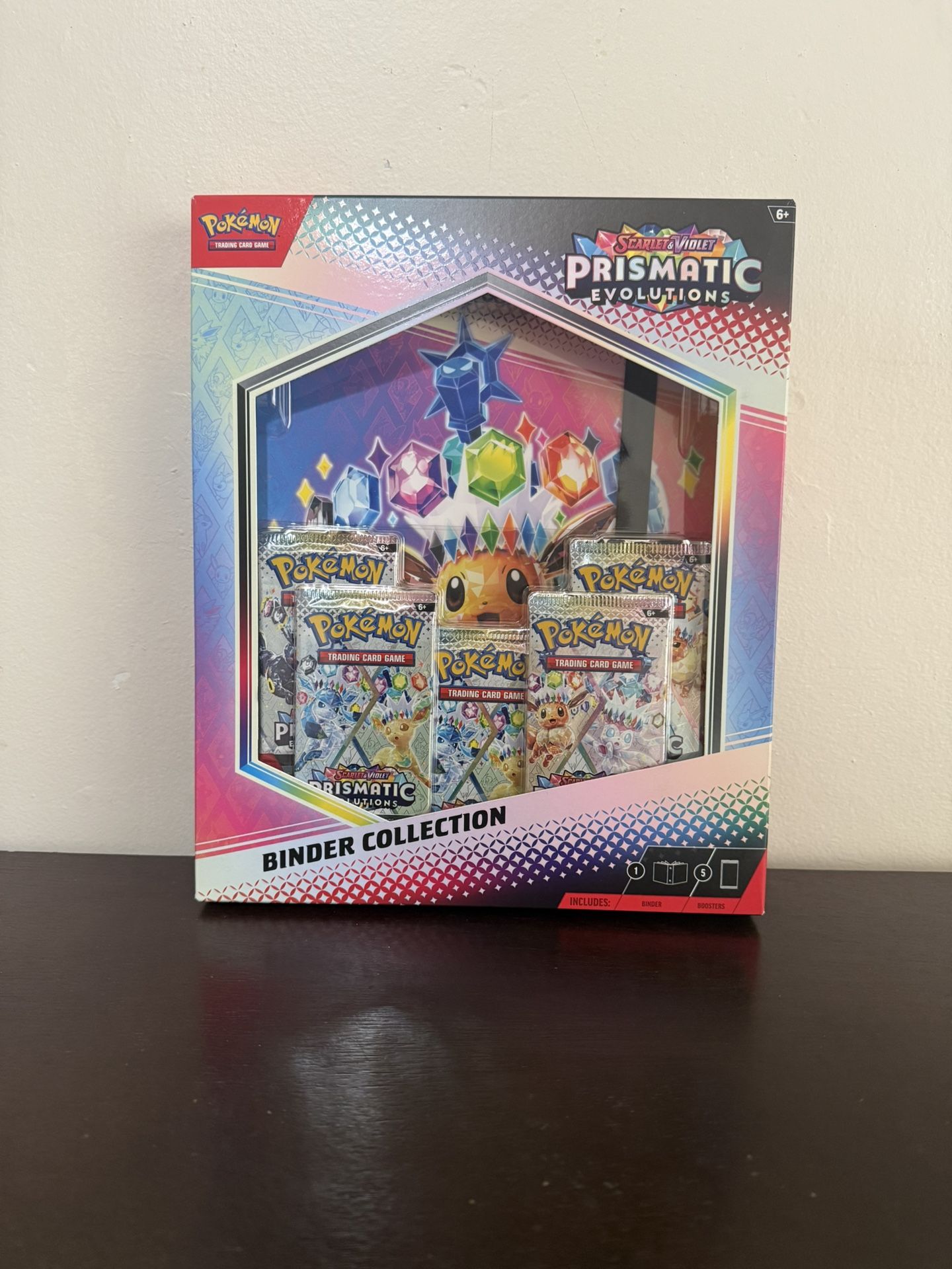 Pokemon Prismatic Evolutions Binder Collection
