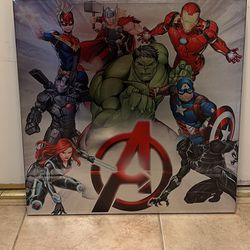 2-Piece Avengers Canvas Artwork