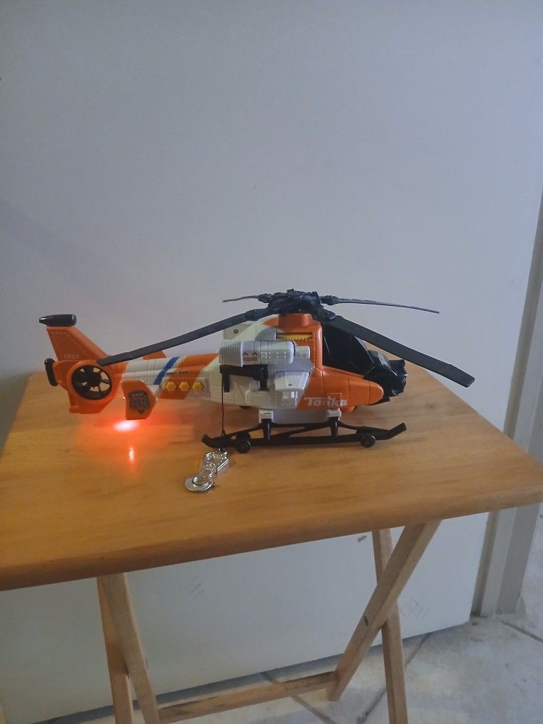 Tonka Hasbro Helicopter With Lights And Sounds