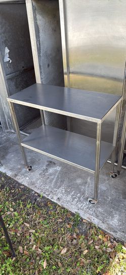 Mesa 16inX 32inde Metal Industrial Heavy Duty