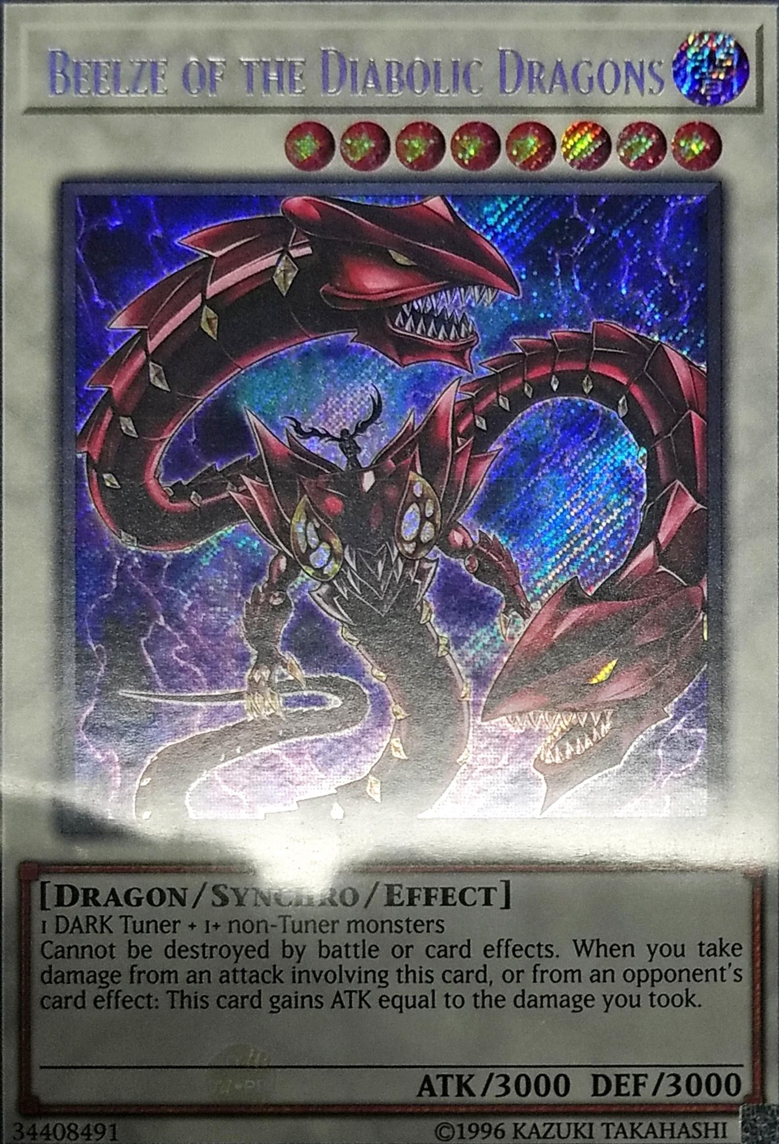 Yugioh beelze of the diabolic dragons LCKC-EN071
