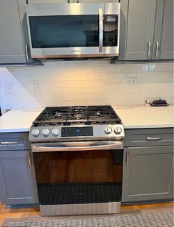 Samsung Stainless Steel Gas Range stove