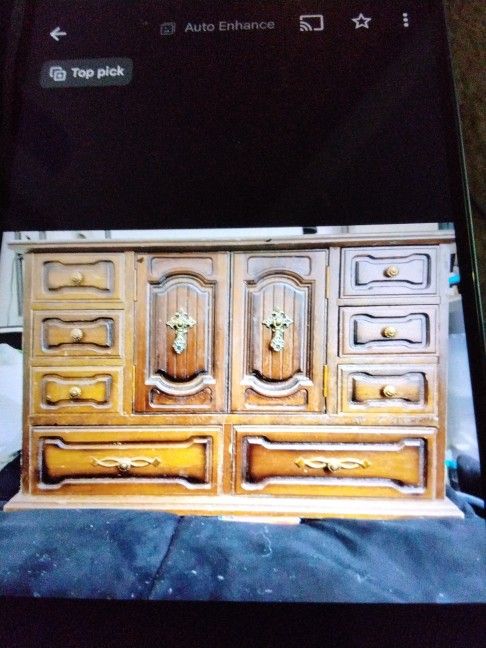 Vintage Jewelry Chest