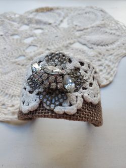 Pretty Handmade Cuff Bracelet
