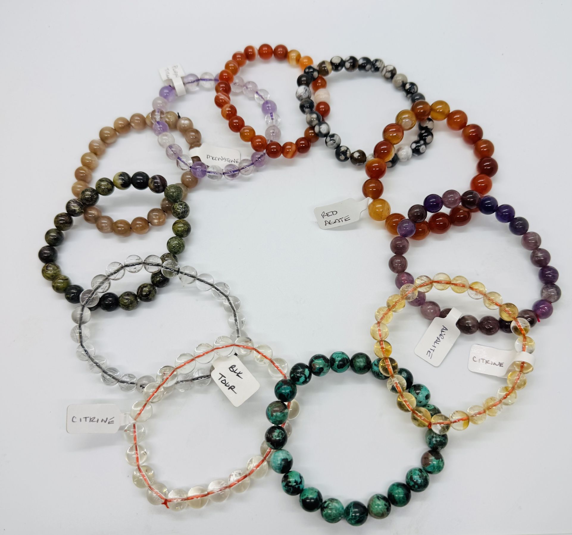 Real Stones Crystal Brackets