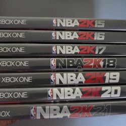NBA 2k Games  Xbox Make Offer For Each Or All