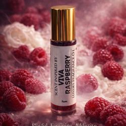 Viva Raspberry Perfume Oil 10ml Roll-On Sweet Fruity Floral Luxury Scent  Description:  Viva Raspberry is a vibrant, couture-inspired fragrance oil th