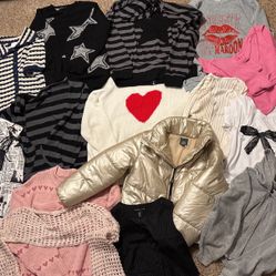 Back To School: Teen Women’s Clothes Hoodies, Sweaters Sm/Med