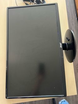 Acer S271HL Monitor, power cord, stand