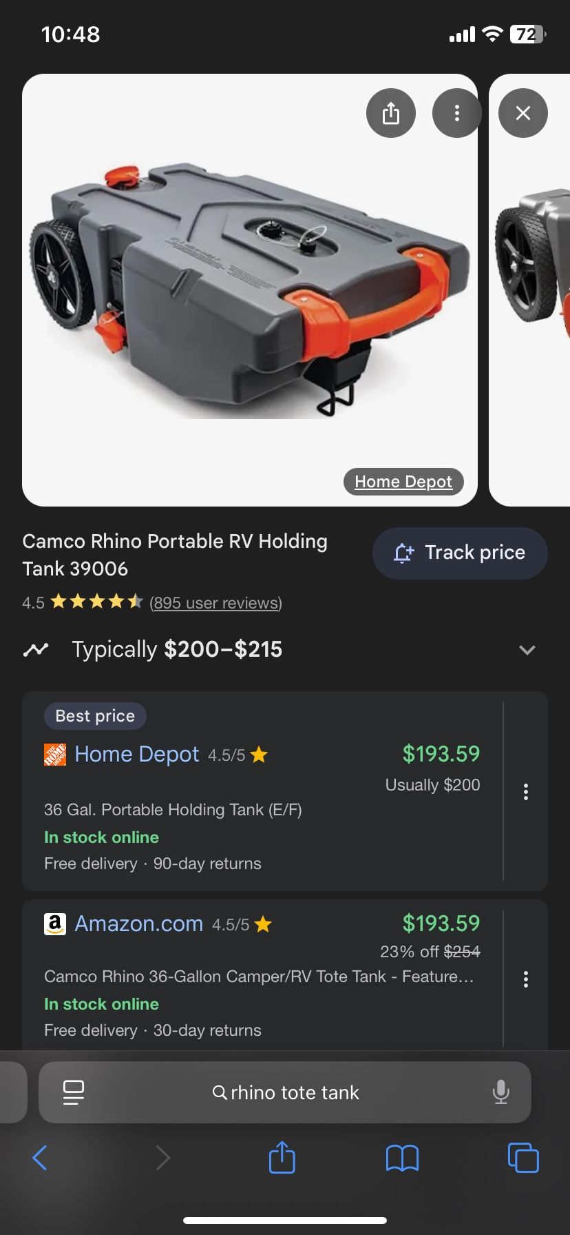Rv Waste Tank