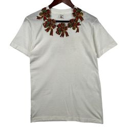 BRAND NEW VERY RARE CUSTOM VINTAGEWhite FRUIT Of The Loom shi