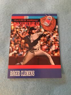 1991 Roger Clemens Superstar Card