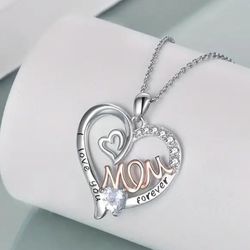 New Mother's Day Necklace Silver 