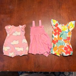 Newborn baby romper lot