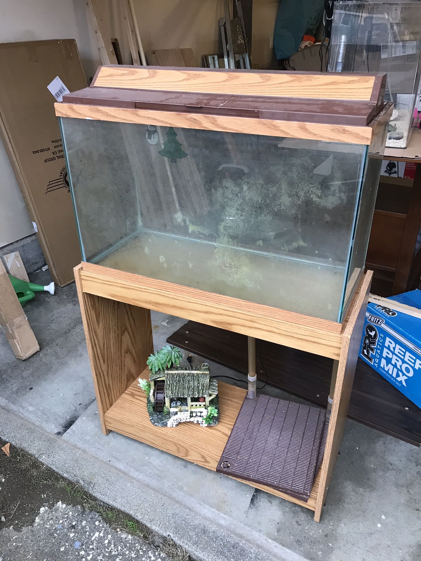 29g fish tank with stand