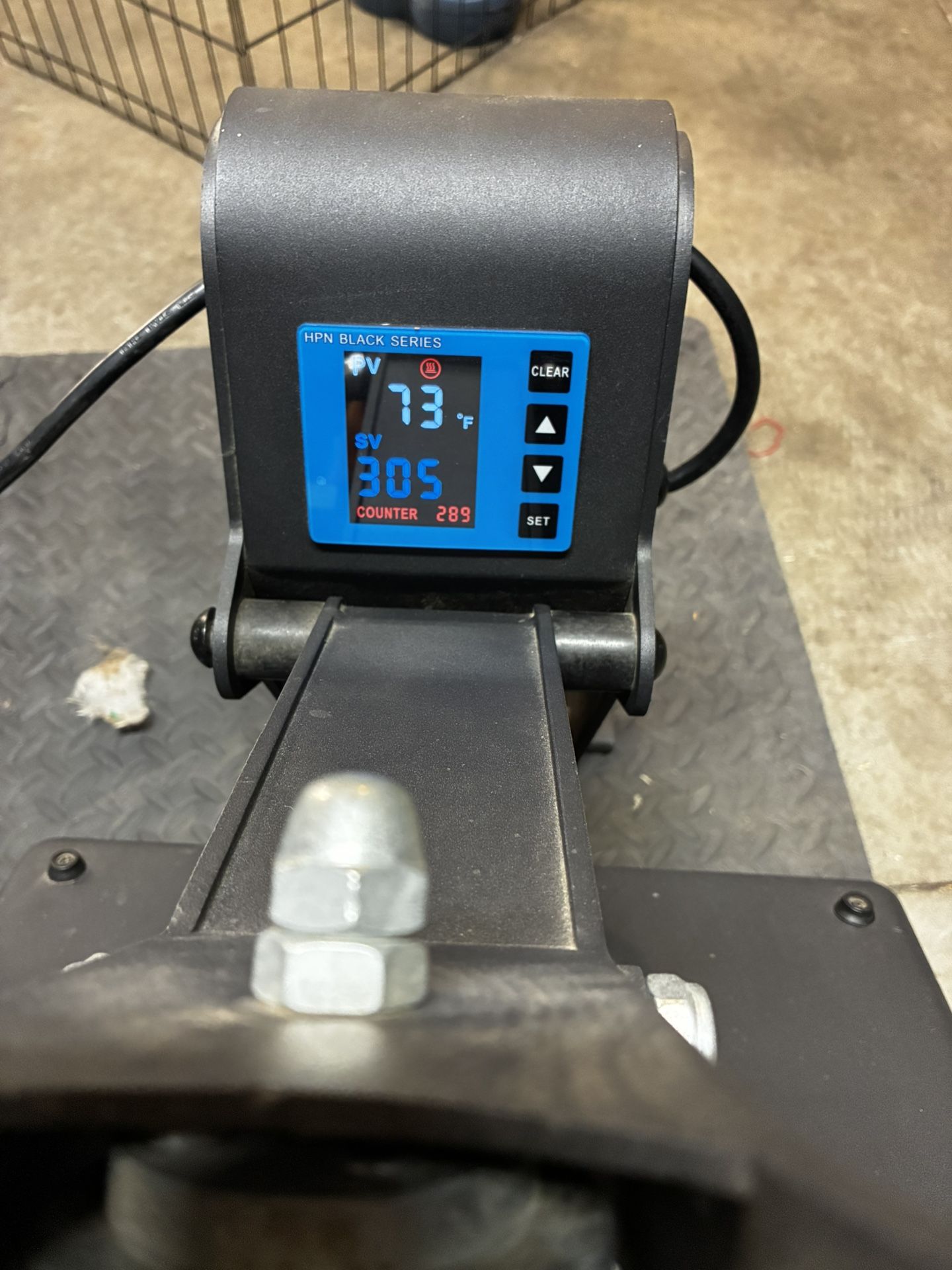 HPN Black Series 15" x 15" Auto-Open High Pressure Heat Press Machine