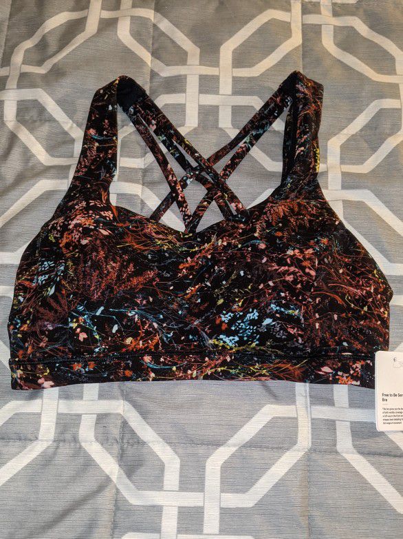 Brand New With Tags Lululemon "Free To Be Serene" Sports Bra (Size 6)