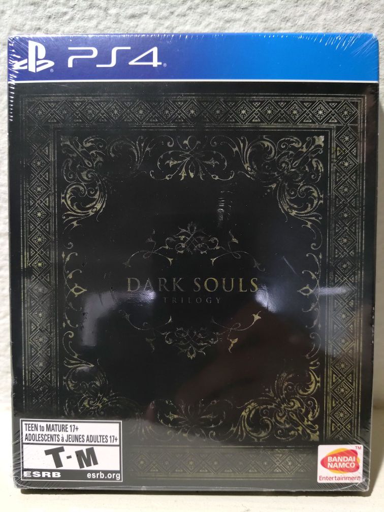 Dark Souls Trilogy PS4 Sony PlayStation 4 Brand New Factory Sealed