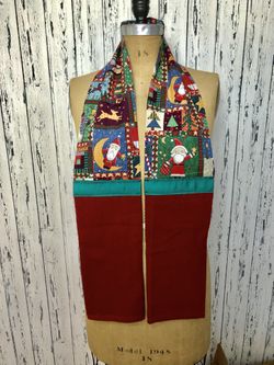 Kitchen Towel Boa - Christmas Santa Print