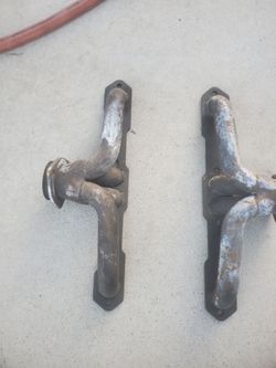 Chevy short header style exaust manifold impala v8 gm car truvk