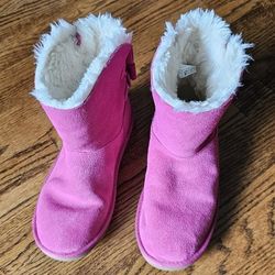 Kids Attie Koolaburra by Ugg Pink boots with Bows Size 3