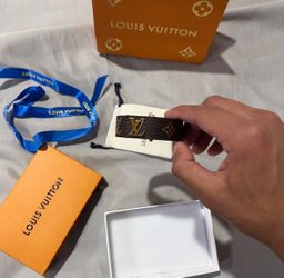 Brown And Gold Lv Bracelet 