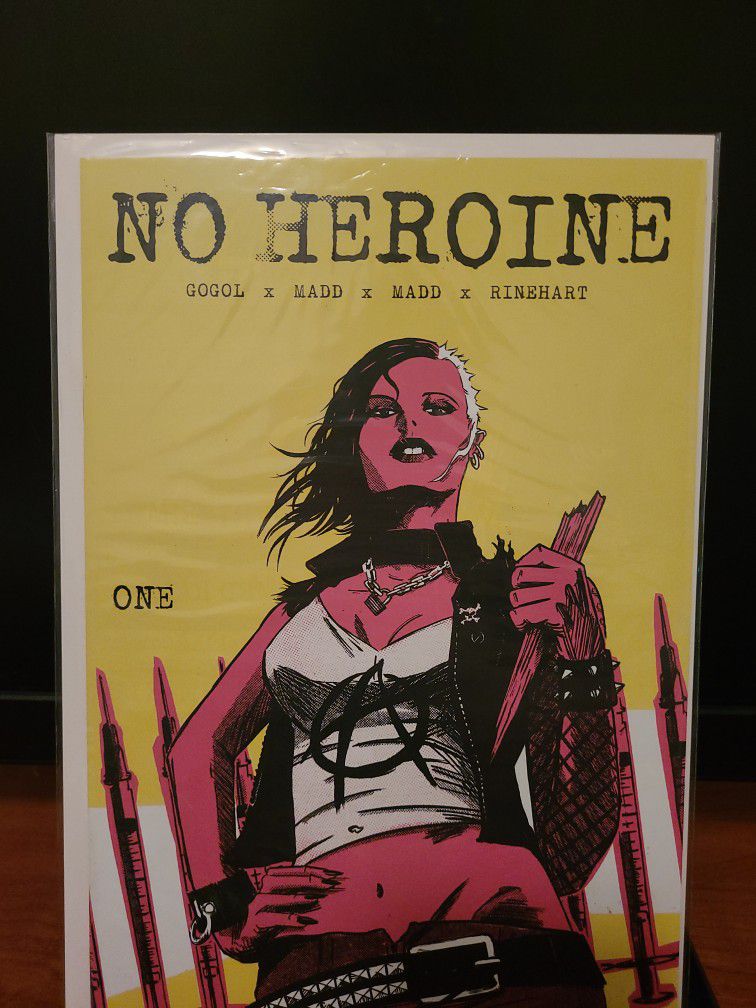 No Heroine #1 Exclusive Cover Lmtd To 500