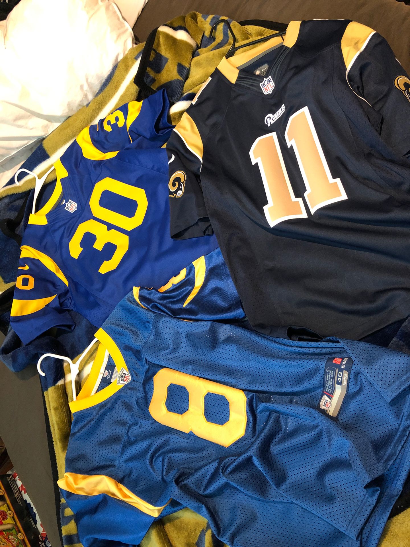 Rams jerseys size medium and size 48 for Sale in Bakersfield, CA - OfferUp