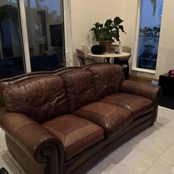 Leather Couch