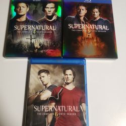 Supernatural Season 4,5,6 Blu-ray 