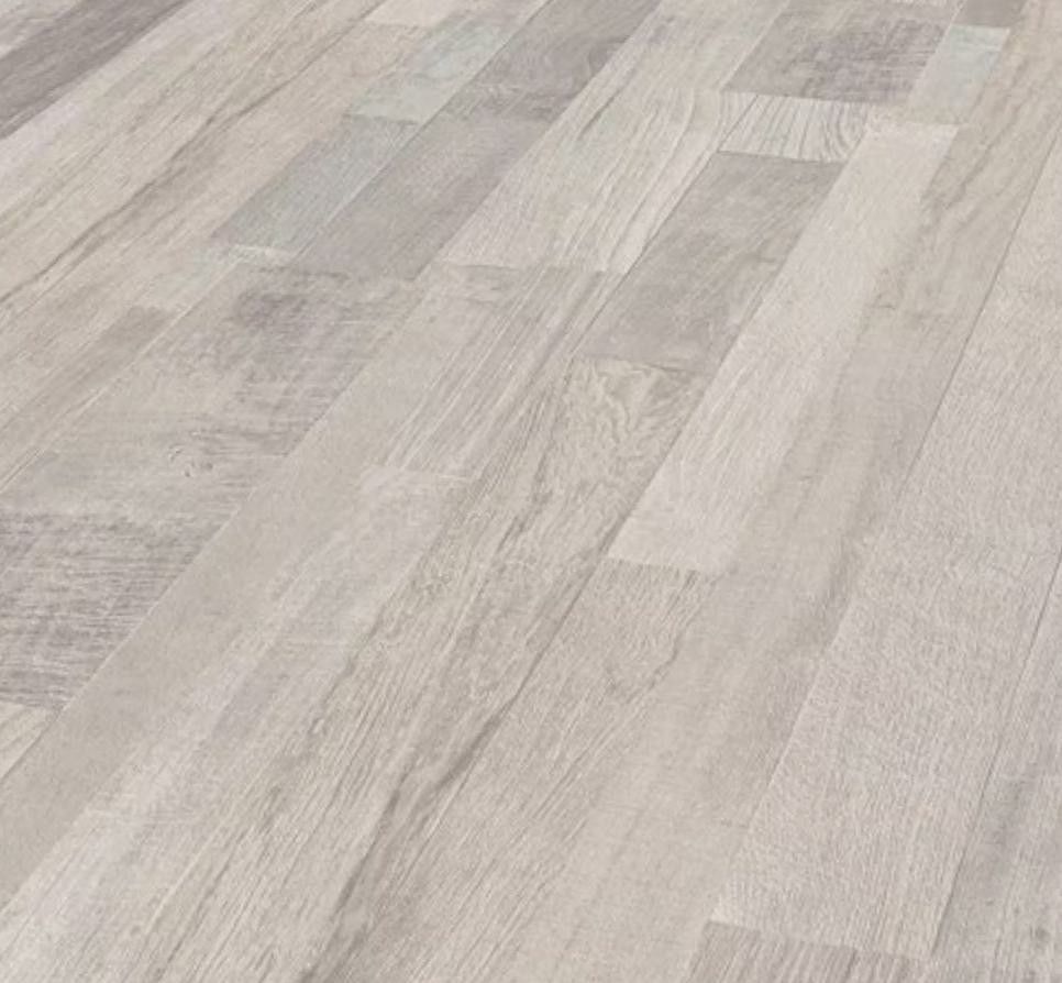 8MM Grey laminate flooring at /square foot- Trafficmaster Highlan