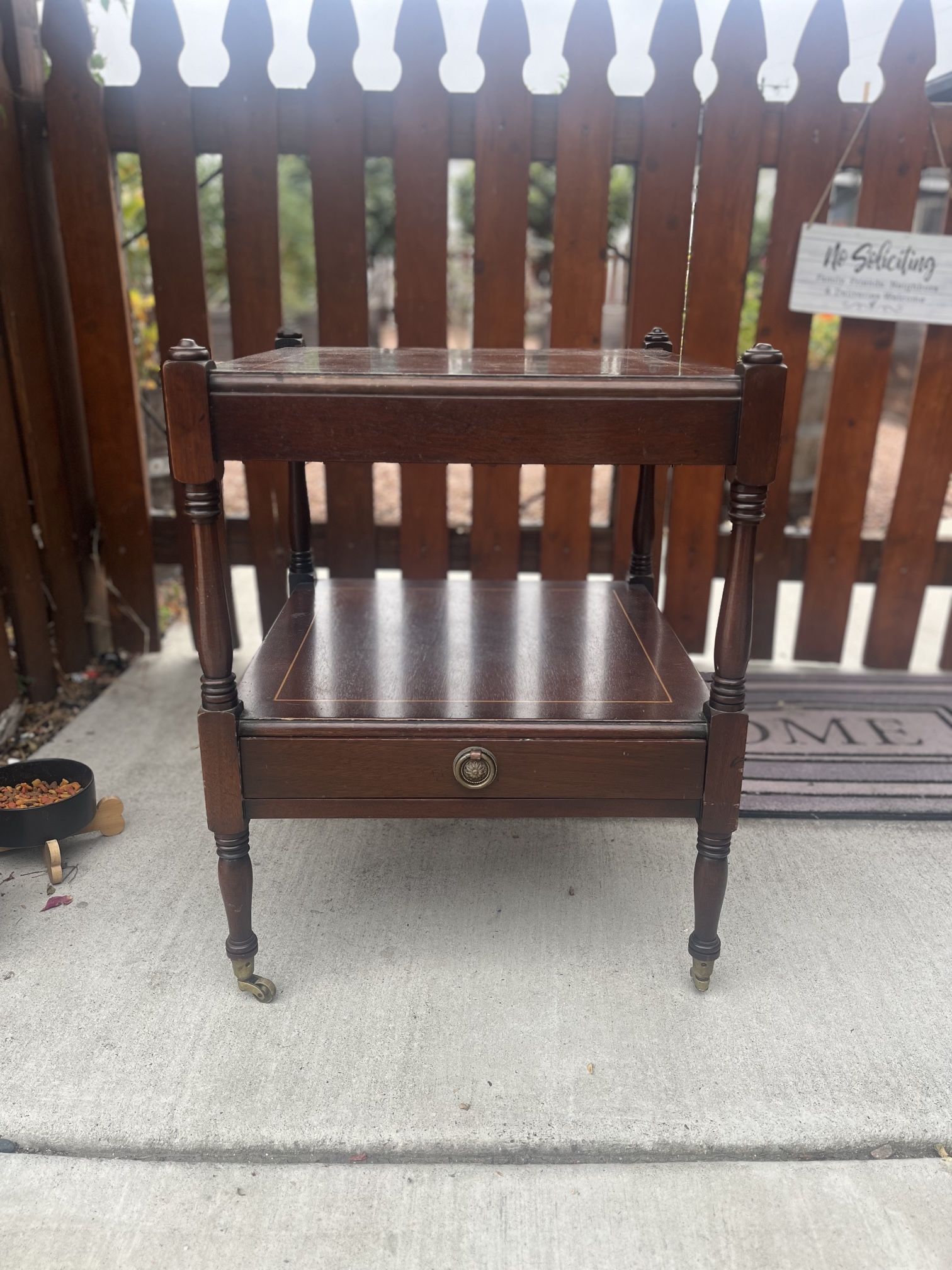 Antique End Table